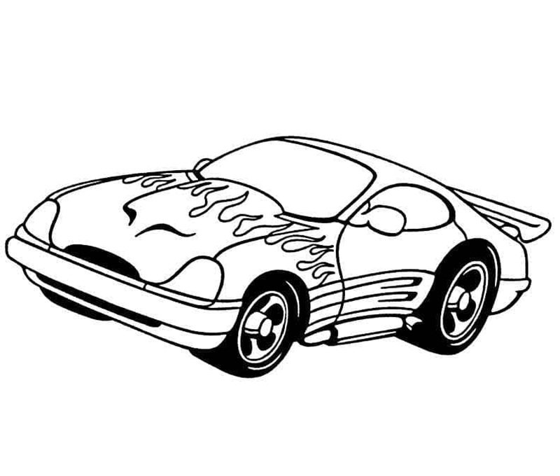 tô màu xe đua 2