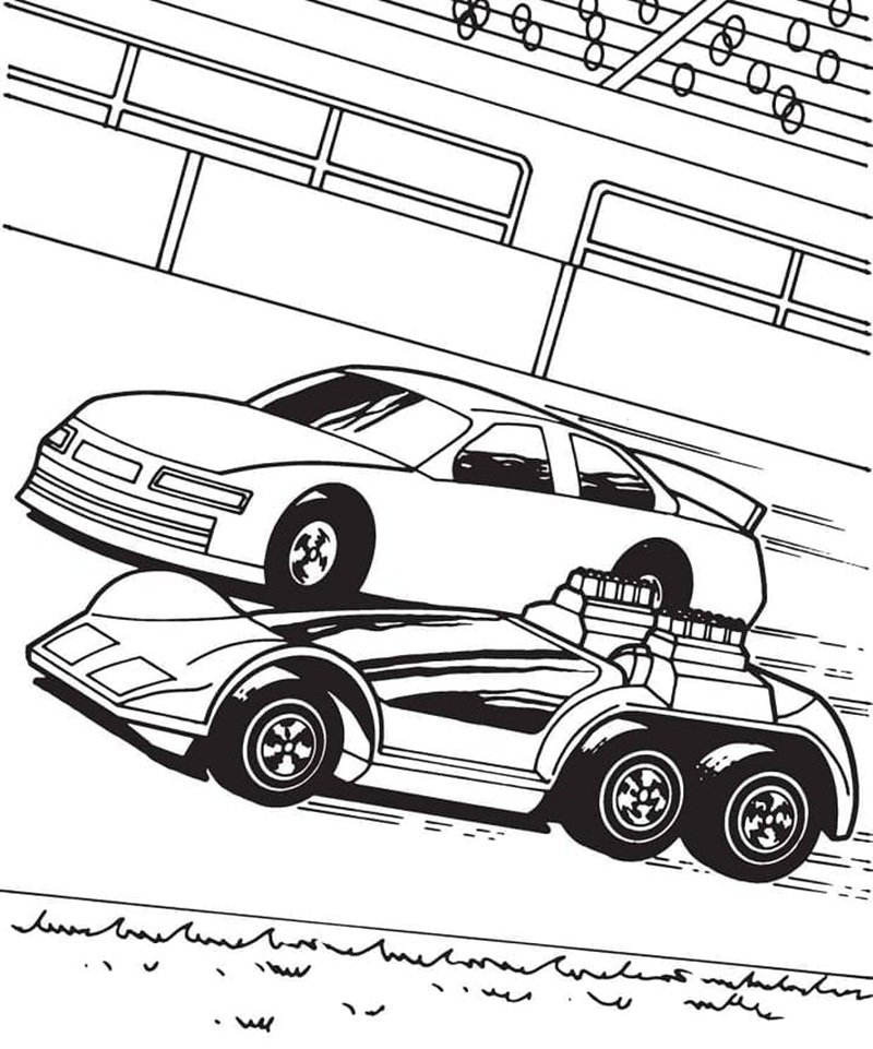 tô màu xe đua 3
