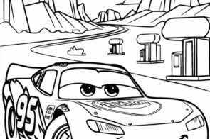 Sưu tập tô màu xe đua đẹp nhất 2025