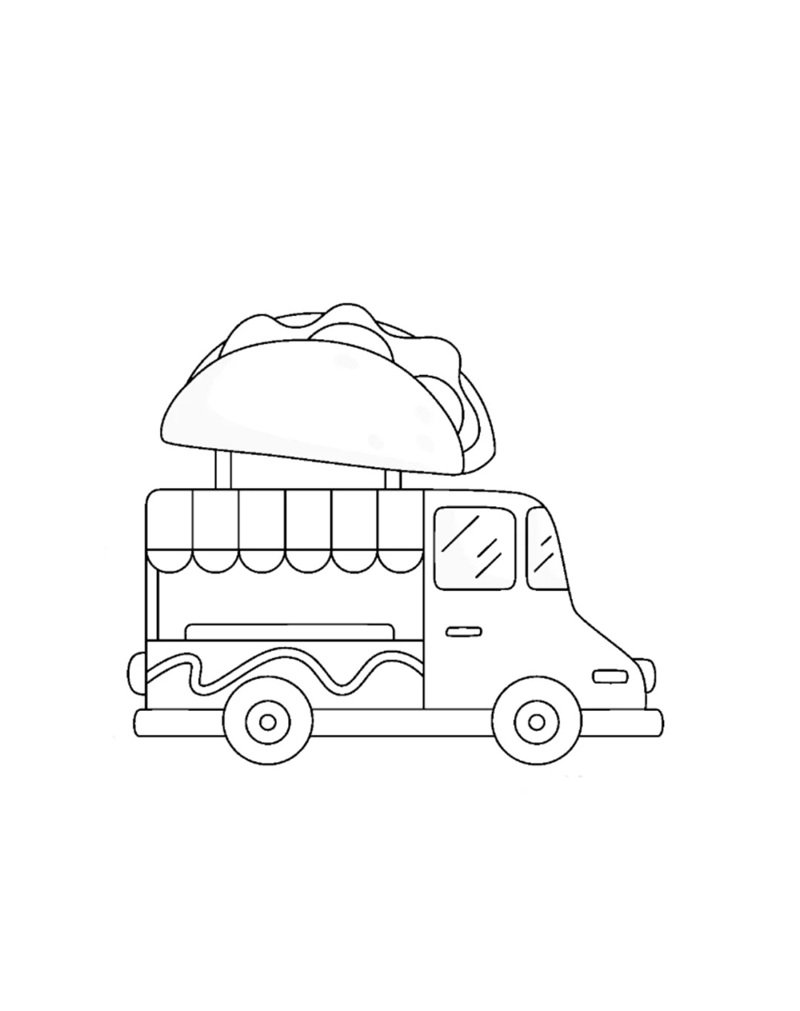 tô màu xe tải 1
