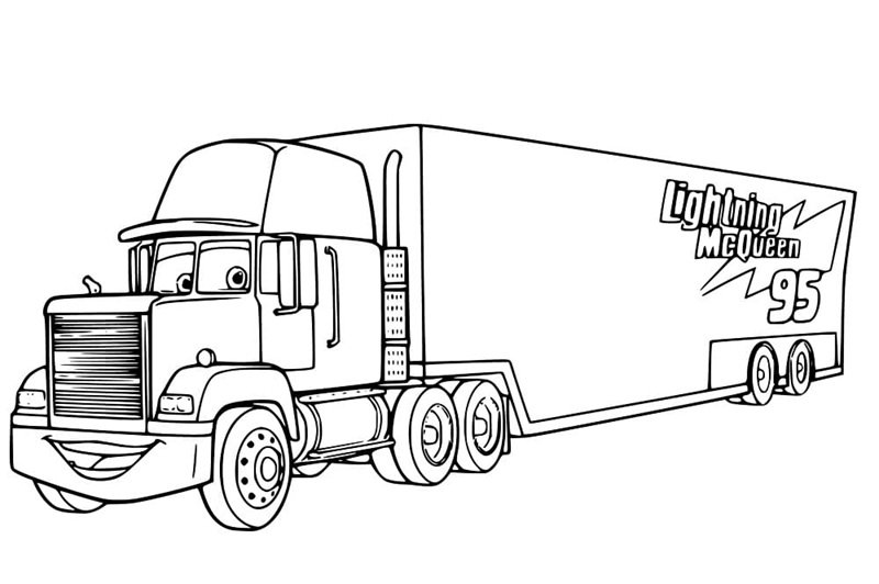 tô màu xe tải 18