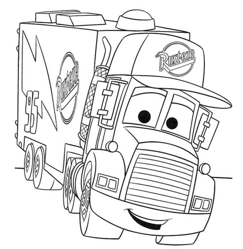 tô màu xe tải 21