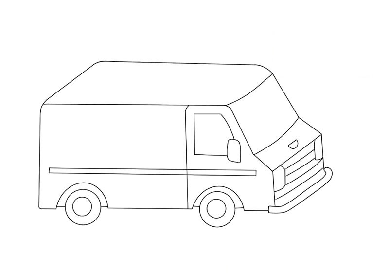 tô màu xe tải 27