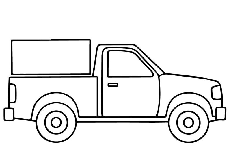 tô màu xe tải 3