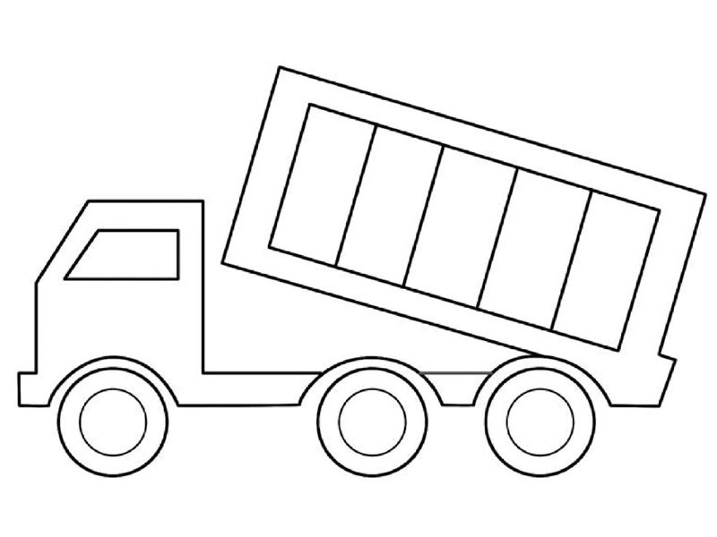 tô màu xe tải 34