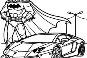 Tải 66+ tranh tô màu Batman đẹp chuẩn siêu anh hùng