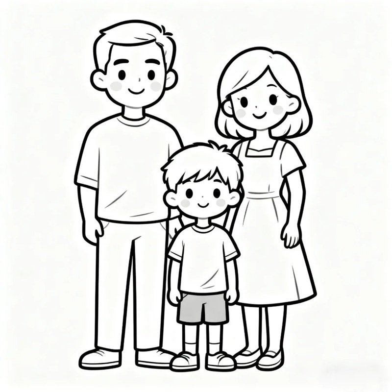 tranh tô màu bố 12