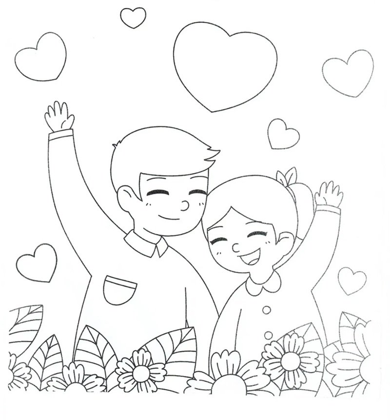 tranh tô màu bố 19