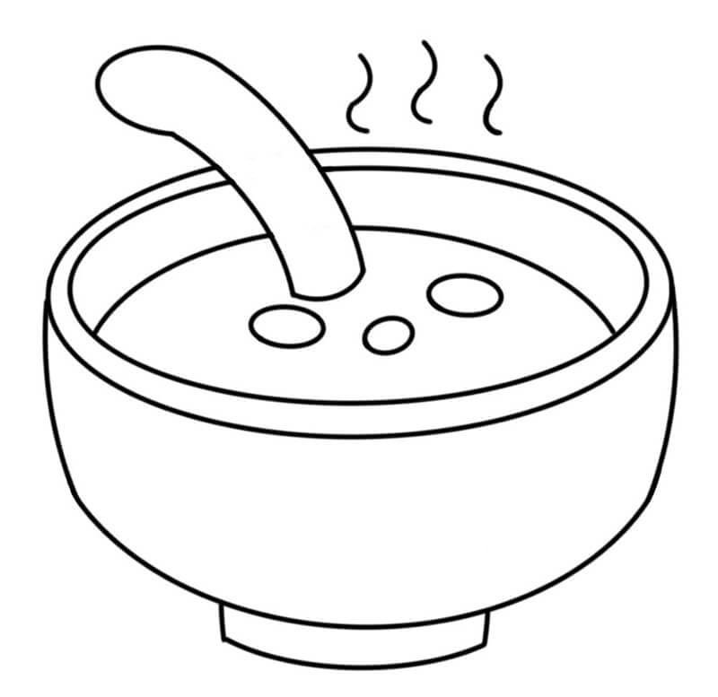 tranh tô màu cái bát 10