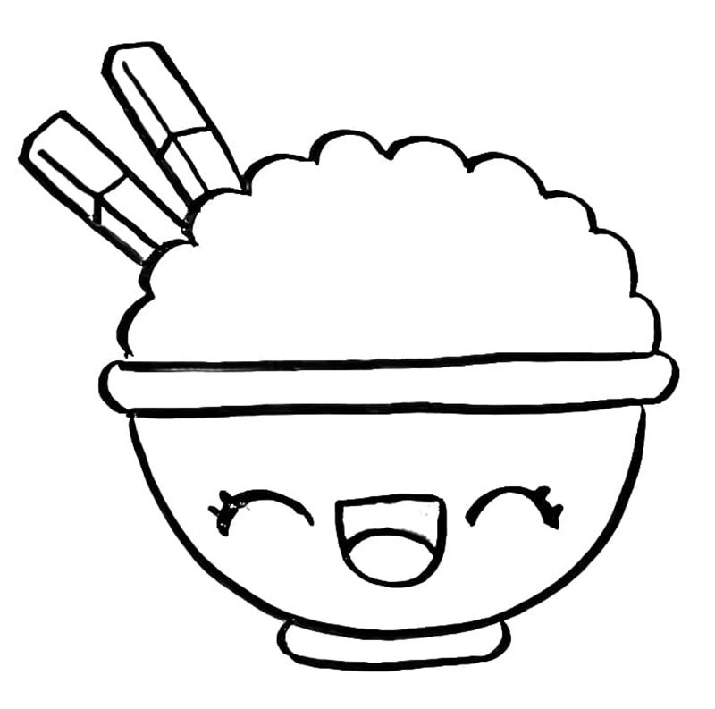 tranh tô màu cái bát 16