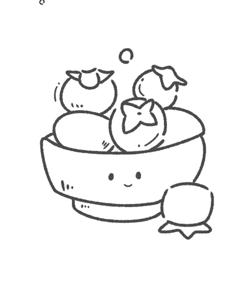 tranh tô màu cái bát 29