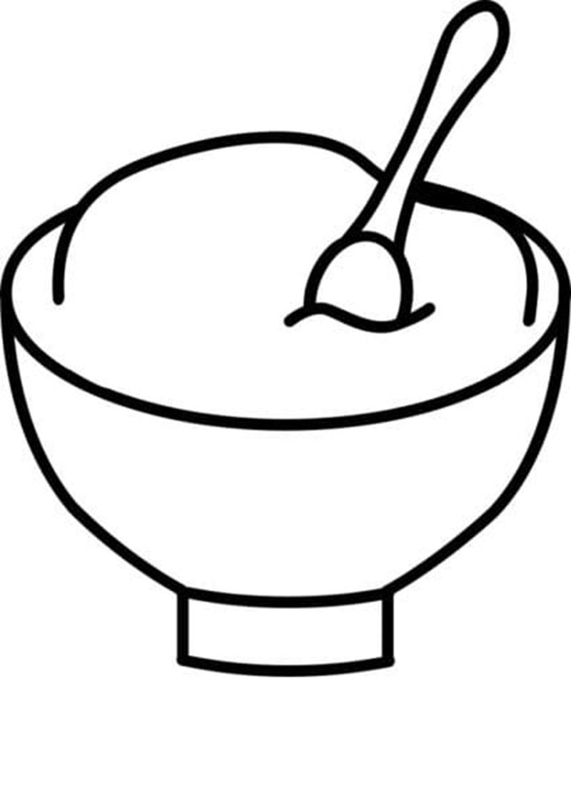 tranh tô màu cái bát 5