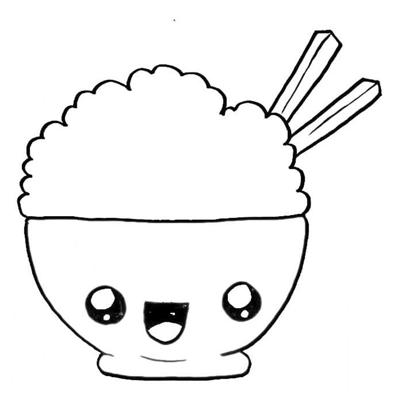 tranh tô màu cái bát 8