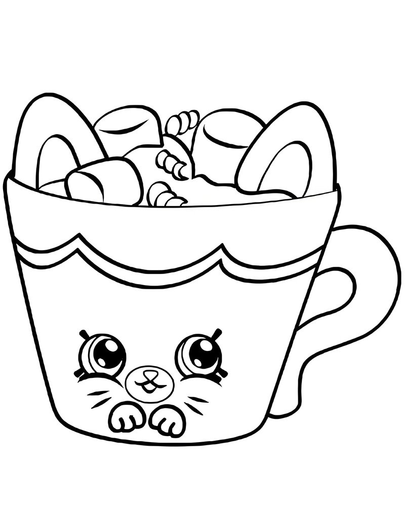 tranh tô màu cái cốc 14