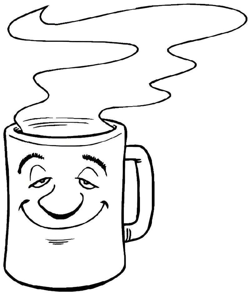 tranh tô màu cái cốc 15