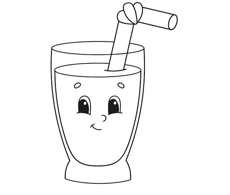 tranh tô màu cái cốc 16