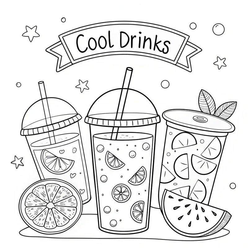 tranh tô màu cái cốc 24