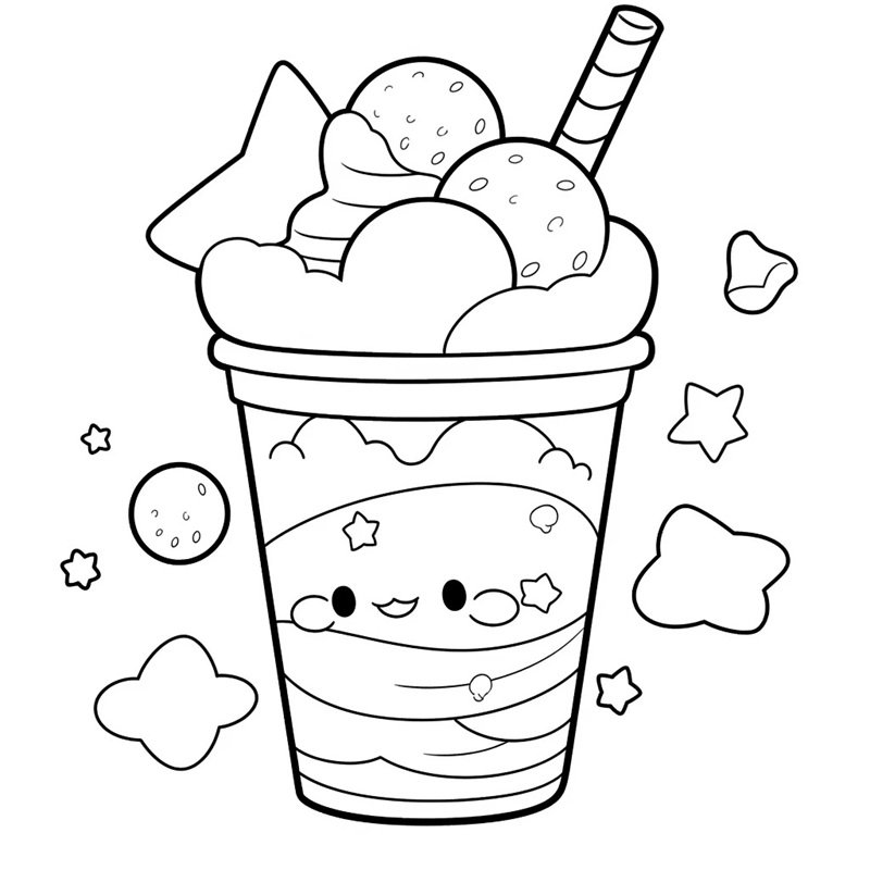 tranh tô màu cái cốc 25