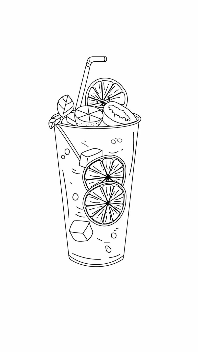 tranh tô màu cái cốc 30