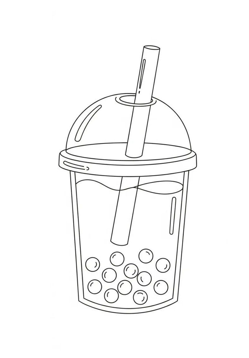 tranh tô màu cái cốc 32