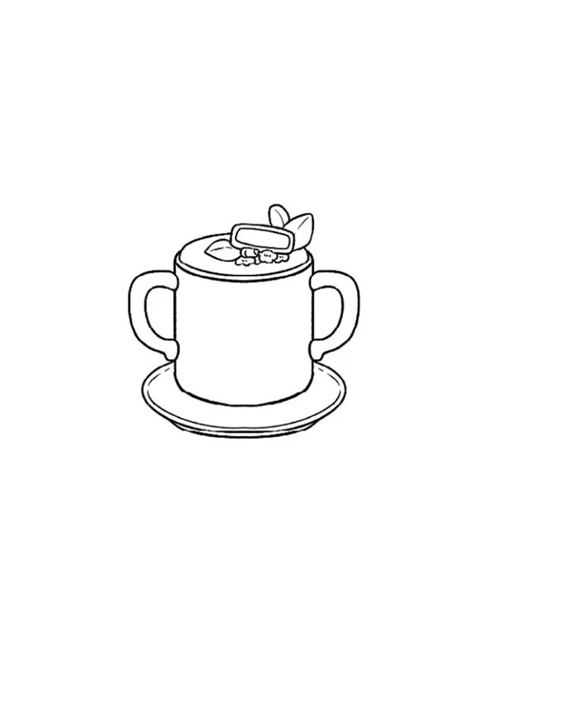 tranh tô màu cái cốc 39