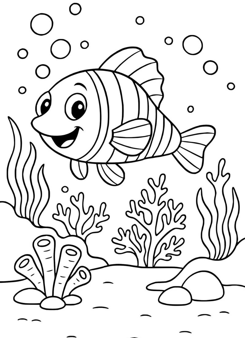 tranh tô màu cho bé 7-8 tuổi 21