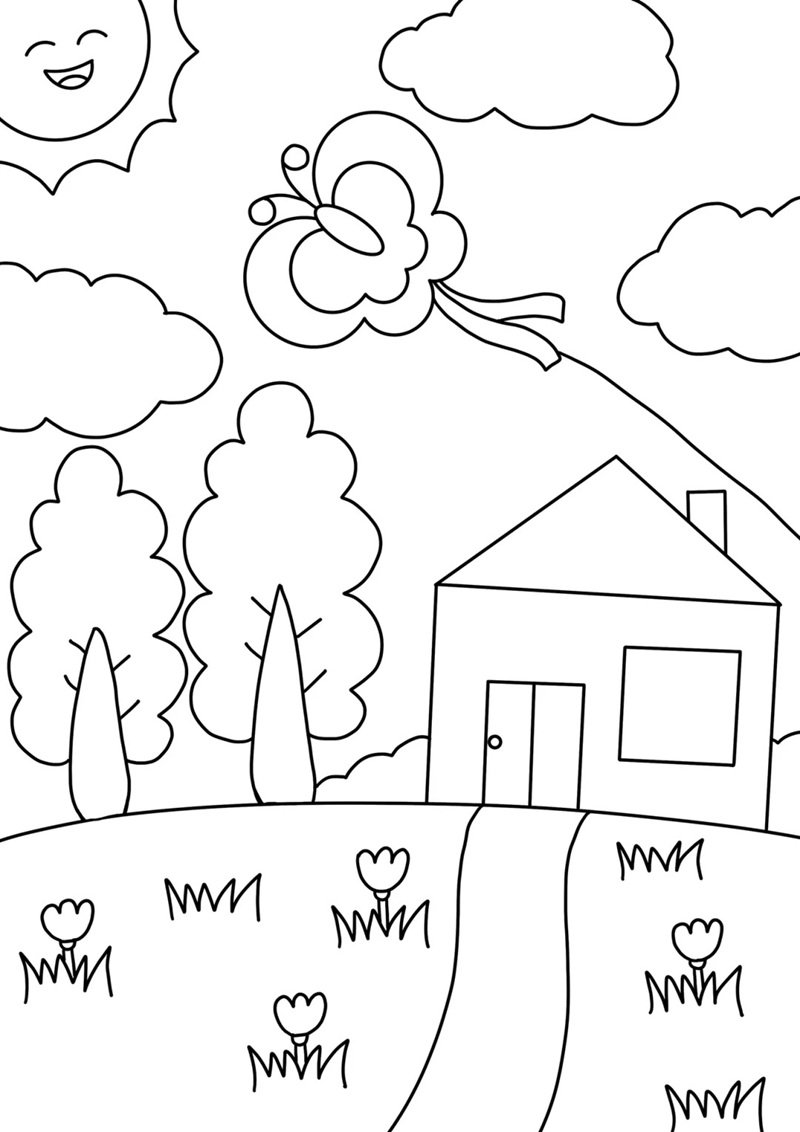 tranh tô màu cho bé 7-8 tuổi 25