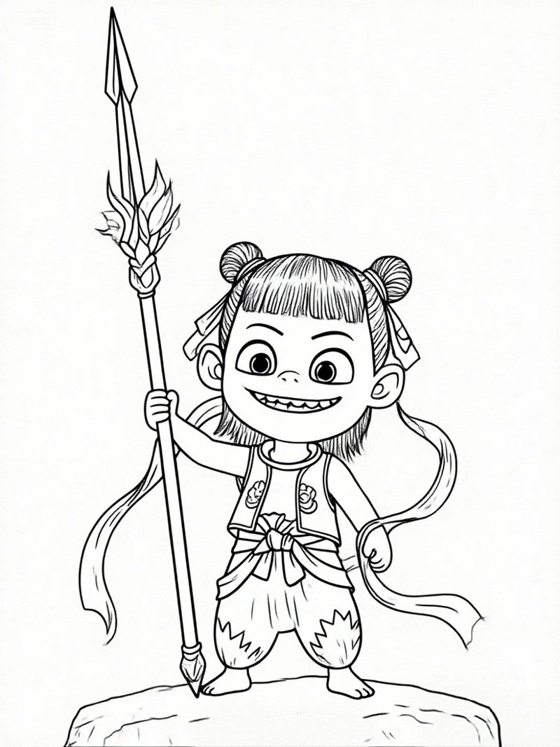 tranh tô màu cho bé 7-8 tuổi 34