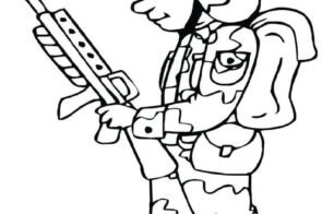 100+ mẫu tranh tô màu chú bộ đội Việt Nam cực chất