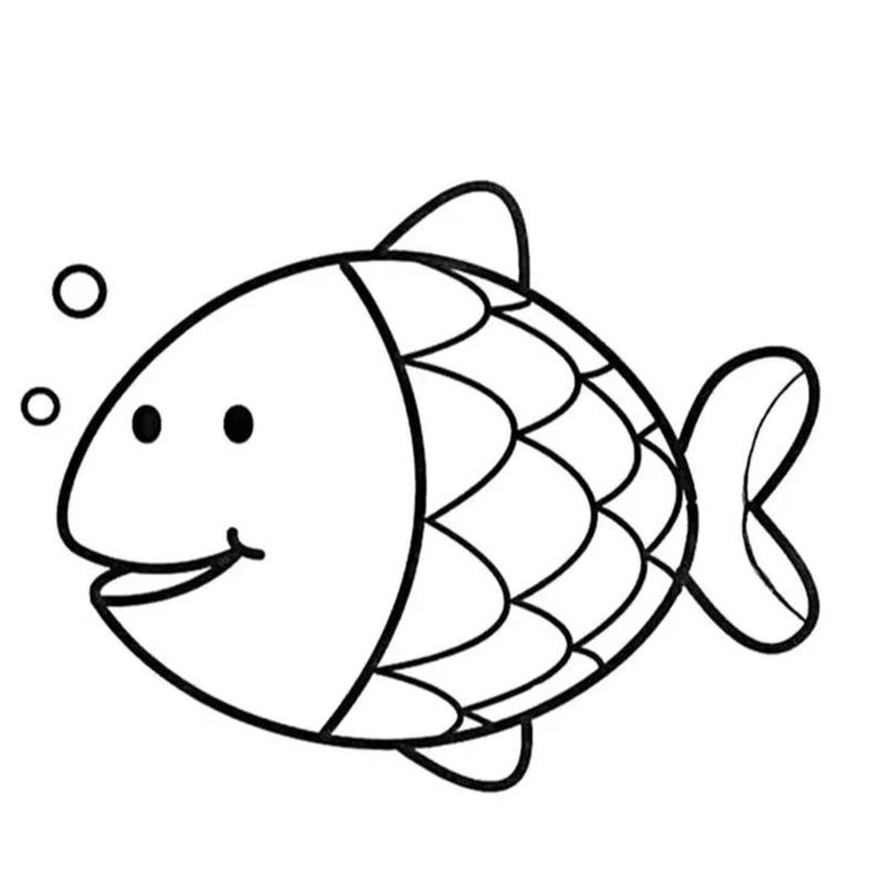 tranh tô màu con cá chép 21