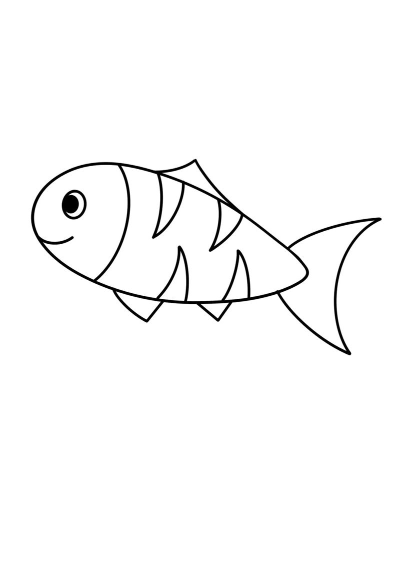 tranh tô màu con cá chép 28