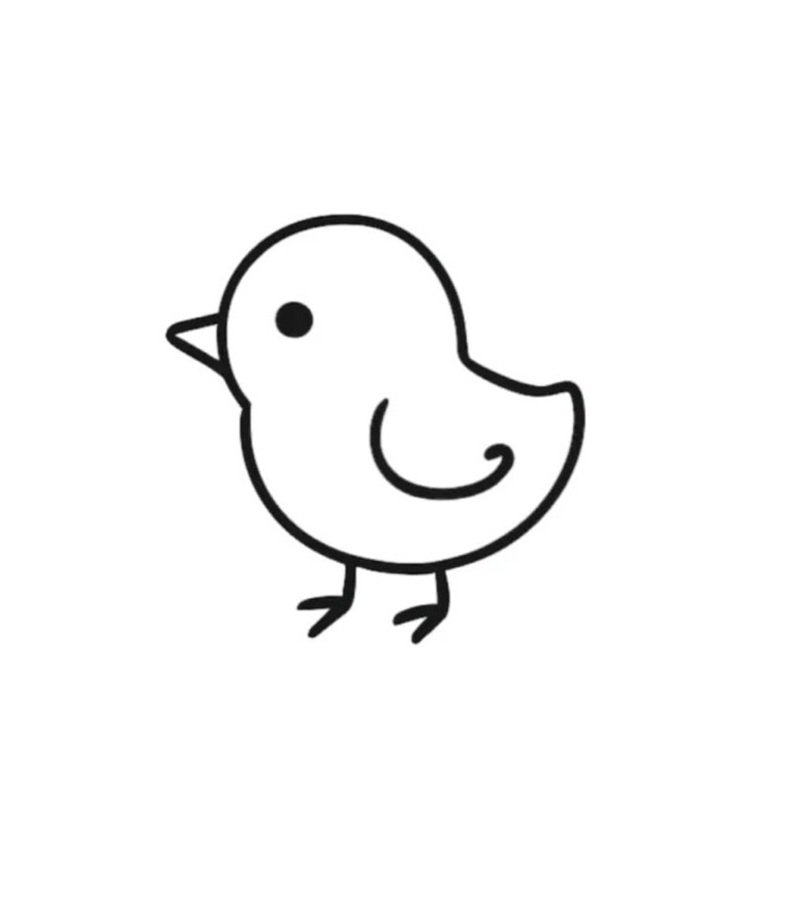 tranh tô màu con gà 18