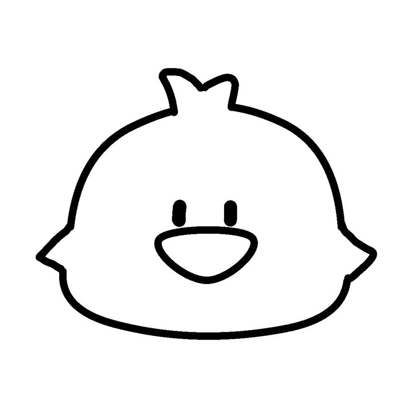 tranh tô màu con gà 30