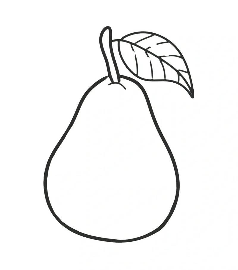 tranh tô màu đồ ăn cute mini 17