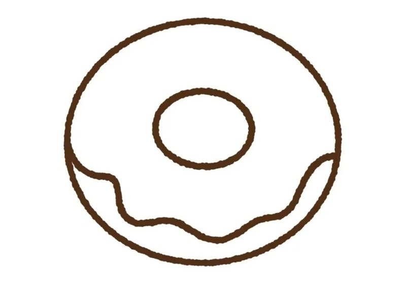 tranh tô màu đồ ăn cute mini 21