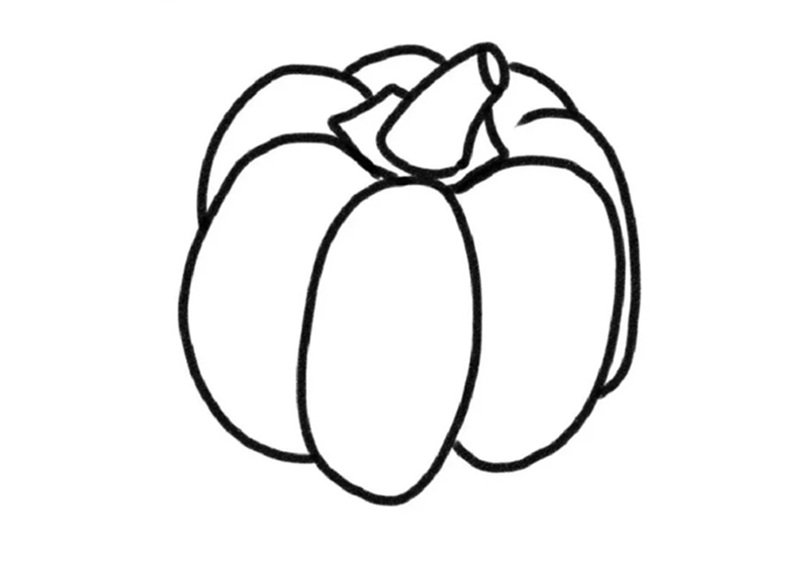 tranh tô màu đồ ăn cute mini 24