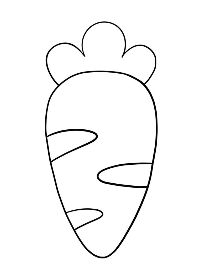 tranh tô màu đồ ăn cute mini 26