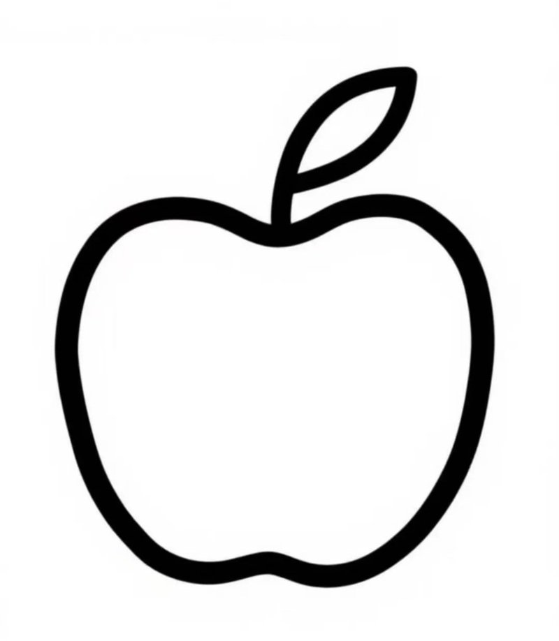 tranh tô màu đồ ăn cute mini 6