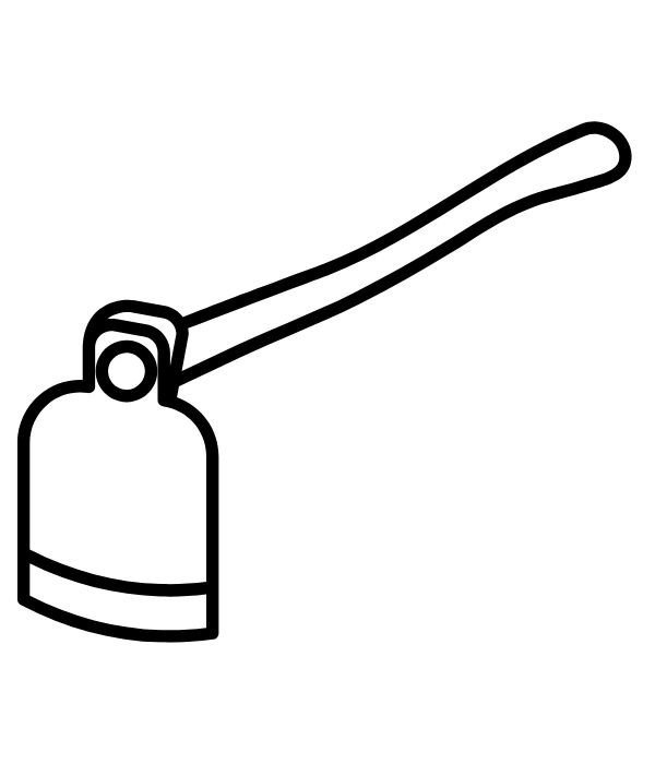 tranh tô màu dụng cụ nghề nông 16