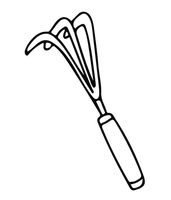 tranh tô màu dụng cụ nghề nông 20