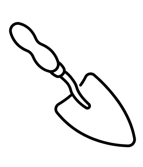 tranh tô màu dụng cụ nghề nông 22