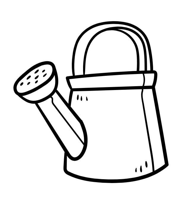 tranh tô màu dụng cụ nghề nông 26