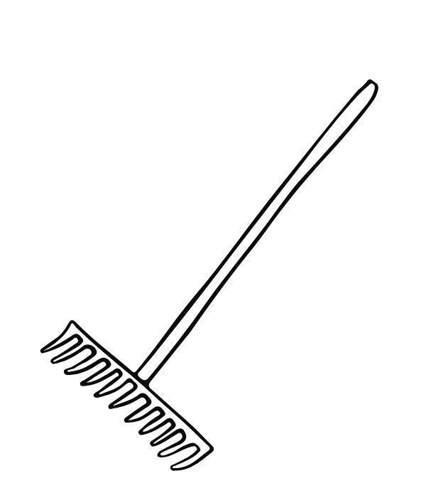 tranh tô màu dụng cụ nghề nông 28