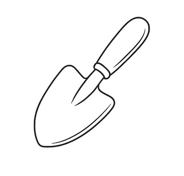 tranh tô màu dụng cụ nghề nông 5