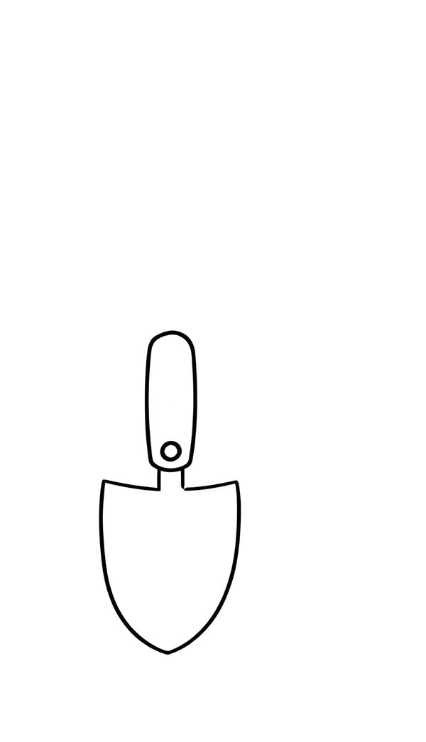 tranh tô màu dụng cụ nghề nông 9