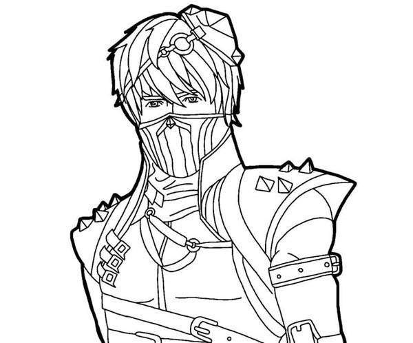 tranh tô màu free fire 22