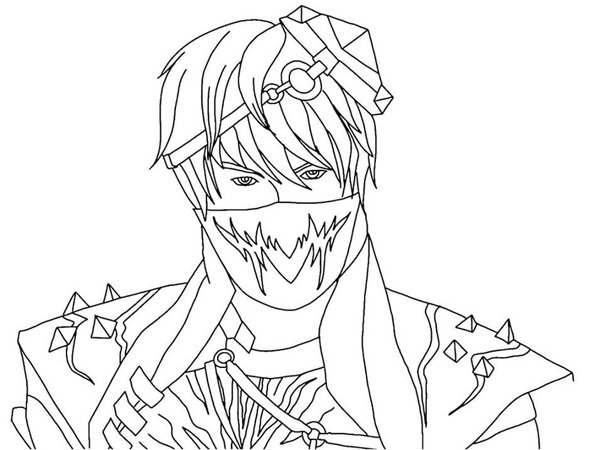 tranh tô màu free fire 29