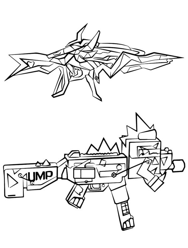 tranh tô màu free fire 3