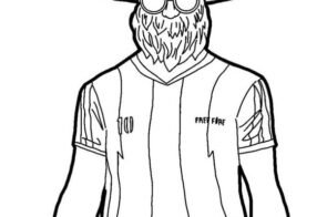 70+ tranh tô màu Free Fire ngầu lòi cho game thủ nhí