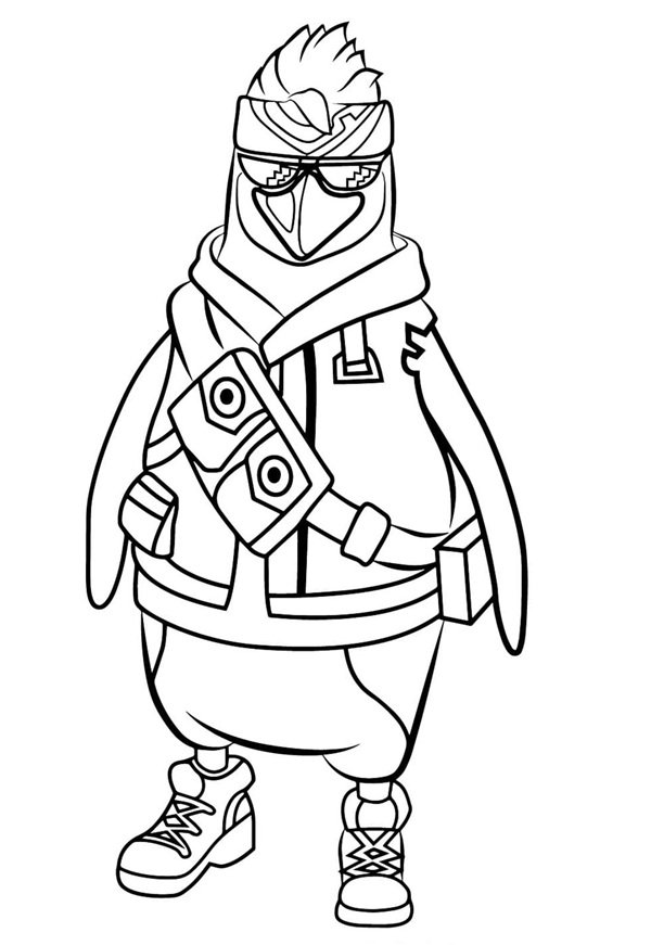 tranh tô màu free fire 9